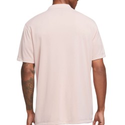 Men's Polo T-shirt Nike Court Dri-Fit Blade Solid Polo - pink oxford/white