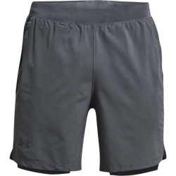 Men's shorts Under Armour Men's UA Launch Run 2N1 Shorts - pitch gray/black