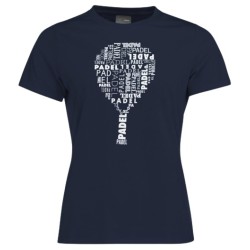 Women's T-shirt Head Padel TYPO T-Shirt W - dark blue