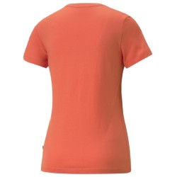Women's T-shirt Puma ESS Logo Tee - salmon