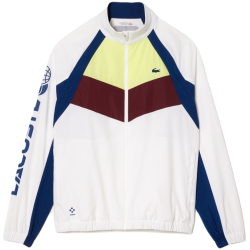 Men's Tracksuit Lacoste Tennis x Daniil Medvedev Sweatsuit - navy blue/orange/bordeaux/blue/navy blue