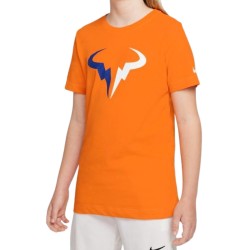 Boys' t-shirt Nike Court Dri-Fit Tee Rafa B - magma orange