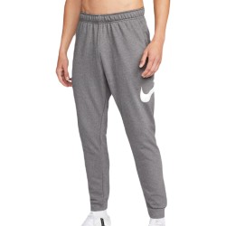 Men's trousers Nike Dry Pant Taper FA Swoosh - charcoal heather/white
