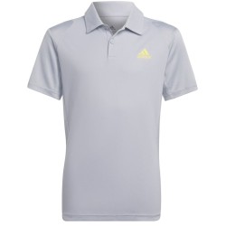 Boys' t-shirt Adidas Club Polo B - halo silver