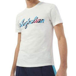 Men's T-shirt Australian T-Shirt Cotton Printed - bianco