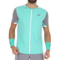 Men's T-shirt Lotto Top IV Tee - green 929c/quicksilver