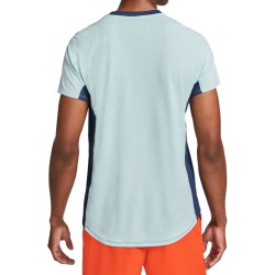 Men's Polo T-shirt Nike Court Dri-Fit ADV Slam Polo - midnight navy/glacier blue/white