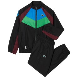 Boys' tracksuit Lacoste Tennis x Daniil Medvedev Tracksuit - black/blue/green/bordeaux