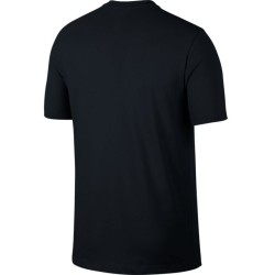 Men's T-shirt Nike Solid Dri-Fit Crew - black/white