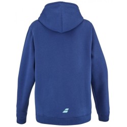 Boys' jumper Babolat Exercise Hood Sweat Jr - estete blue