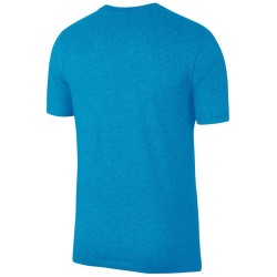 Men's T-shirt Nike Solid Dri-Fit Crew - laser blue/black