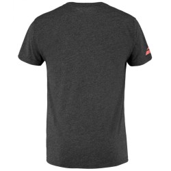 Men's T-shirt Babolat Exercise Vintage Tee Men - black heather
