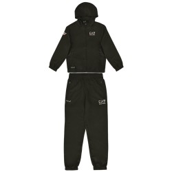 Boys' tracksuit EA7 Boys Jersey Tracksuit - raven