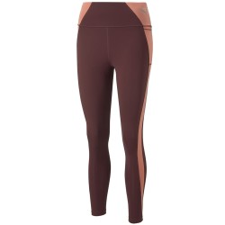 Women's leggings Puma Evostripe High Waist 7/8 Tights - aubergine