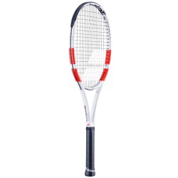 Tennis racket Babolat Pure Strike 98 16/19 - white/red/black + string + stringing