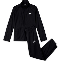 Boys' tracksuit Nike U Swoosh Futura Poly Cuff TS - black/black/black/white