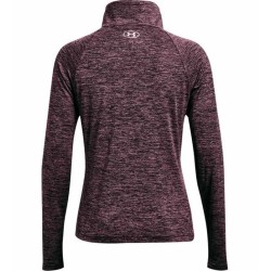 Women's jumper Under Armour Women's UA Tech Twist Full Zip - ash plum/black