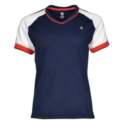 Women's T-shirt K-Swiss Heritage Tee Sport W - navy/white