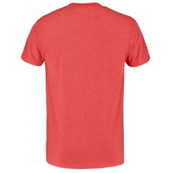 Men's T-shirt Babolat Exercise Big Flag Tee Men - poppy red heather