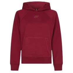 Women's jumper Tommy Hilfiger Relaxed Soft Modal Fleece HWK - rouge