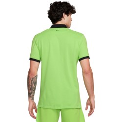 Men's Polo T-shirt Nike Rafa Slim Polo - action green/light lemon twist