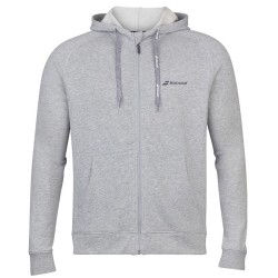 Men's Jumper Babolat Exercise Hood Jacket Men - high rise heather
