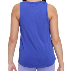 Girls' T-shirt Nike Dri-Fit One Training Tank - lapis/light thistle
