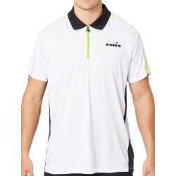 Men's Polo T-shirt Diadora SS Polo Challenge - white/black