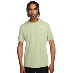 Men's T-shirt Nike Solid Dri-Fit Crew - olive aura/white