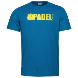 Men's T-shirt Head Padel Font T-Shirt M - blue