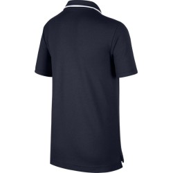 Boys' t-shirt Nike Court B Dry Polo Team - obsidian/white