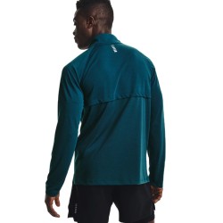 Men's long sleeve T-shirt Under Armour Men's UA Streaker Run 1/2 Zip - blue note/reflective