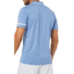 Men's Polo T-shirt Asics Court M Polo Shirt - blue harmony