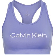Women's bra Calvin Klein Medium Support Sports Bra - jacaranda