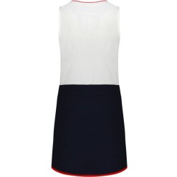 Women's dress Le Coq Sportif Robe 22 No.1 W - optical white/black