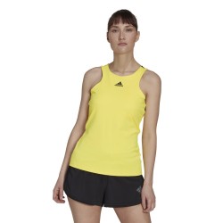 Women's top Adidas Y-Tank W - beam yellow/black