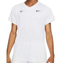 Men's T-shirt Nike Court Dri-Fit Challenger Top SS Rafa - white/black