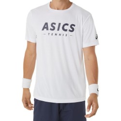 Men's T-shirt Asics Court Tennis Graphic tee - brilliant white