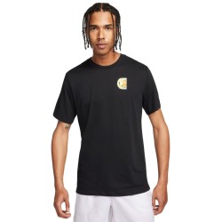 Men's T-shirt Nike Court Dri-Fit T-Shirt Open - black