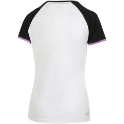 Women's T-shirt Lotto Top Ten W III Tee PRT2 PL - bright white/all black