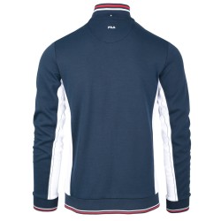 Men's Jumper Fila Jacket Tony M - peacoat blue