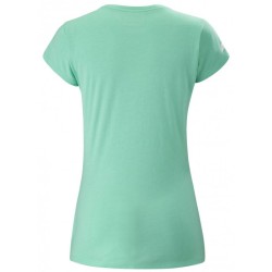 Women's T-shirt Babolat Exercise Massange Tee W - cockatoo heather