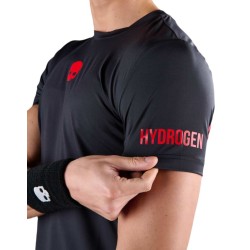 Men's T-shirt Hydrogen Panther Tech T-Shirt - black/red