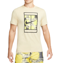 Men's T-shirt Nike Court Tennis T-Shirt - team gold