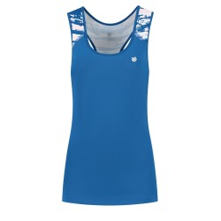 Women's top K-Swiss Tac Hypercourt Advantage Tank 2 - clas blue/print