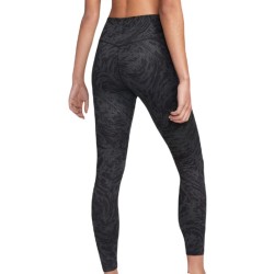Women's leggings Nike One Dri-Fit Icon Clash 7/8 Tight - black/white