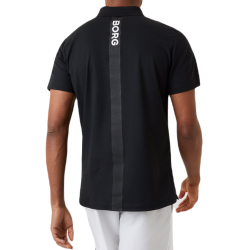 Men's Polo T-shirt Bj_rn Borg Ace Polo - black beauty 2
