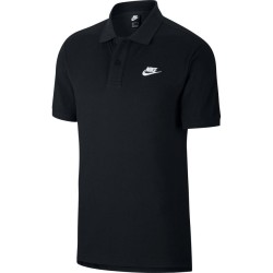Men's Polo T-shirt Nike Sportswear Polo - black/white