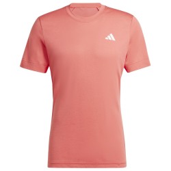 Men's T-shirt Adidas Tennis Freelift T-Shirt - preloved red