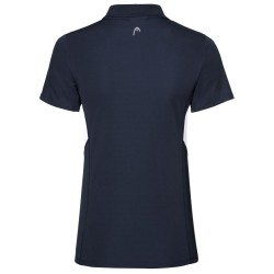 Girls' T-shirt Head Club Tech Polo Shirt - dark blue